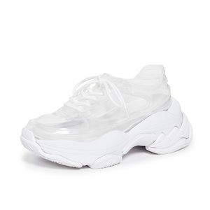 Jeffrey Campbell Clear Vinyl Platform Sneakers